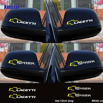 

2pcs car rearview mirror sticker for Chevrolet Lacetti Spark