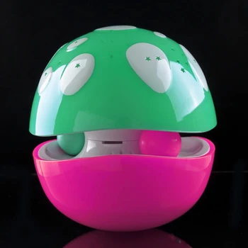 

100% harmless high qualityABS projector lamp Music Mushroom Tumbler Colorful Constellation Projection Lamp