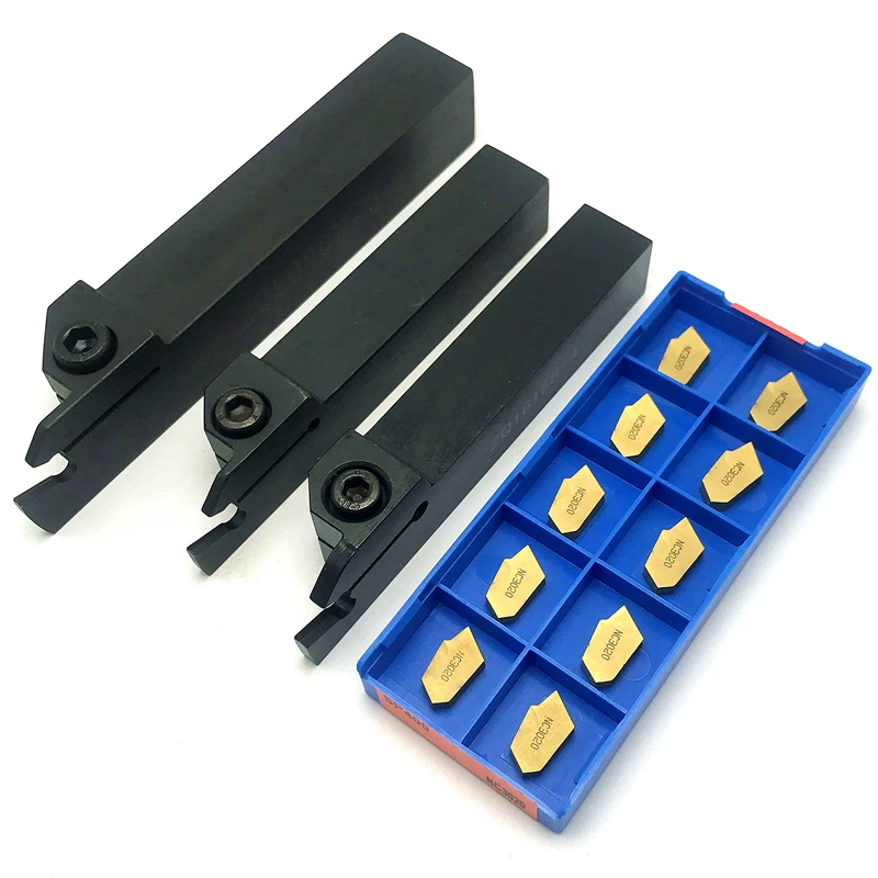 

CNC External groove holder ZQ1616R ZQ2020R ZQ2525R Install Grooving insert SP200 SP300 SP400 Carbide insert Metal lathe tool
