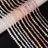 Perles de riz fines, rose blanc, 100% naturelles pour la fabrication de bijoux, perles irrégulières, collier de Bracelet boucles d'oreilles, DIY ► Photo 3/6