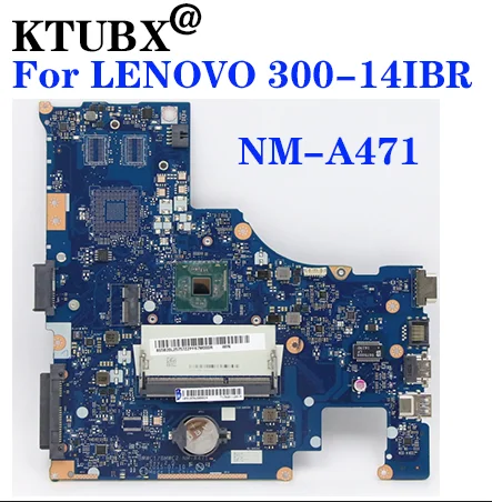 Для LENOVO 300 14IBR Материнская плата ноутбука BMWC1 / BMWC2 NM A471 материнская (процессор