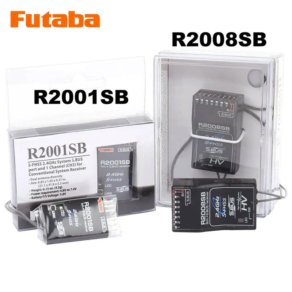 Приемник шины FUTABA R2001SB R2008SB 2 4G HV S. совместимый с T18MZ T8J T6J T6K T10J 14sc 16sz 18sz пульт