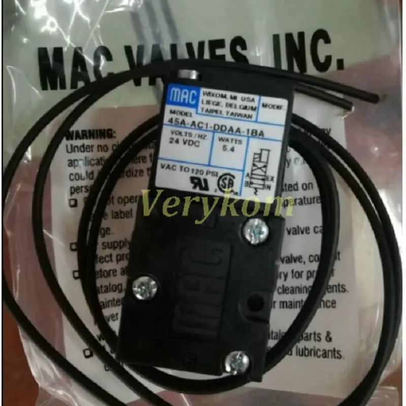 Бесплатная доставка Пневматический электромагнитный клапан MAC 45A-AA1-DAAA-1BA
