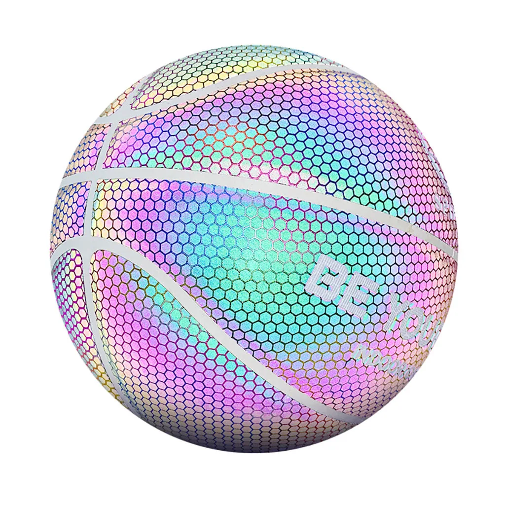 Awesome Luminous Effect Ball Basketball Game Outdoor Indoor Night Glow Size 7 