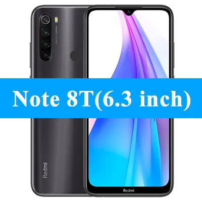 Redmi Note 8T Закаленное стекло Red mi Note 8 T для Xiao mi Redme Note8t, защита экрана Xiomi, не 8 T, армированный Xao mi Red mi T8, защитная пленка Re mi Glas - Цвет: Redmi Note 8T