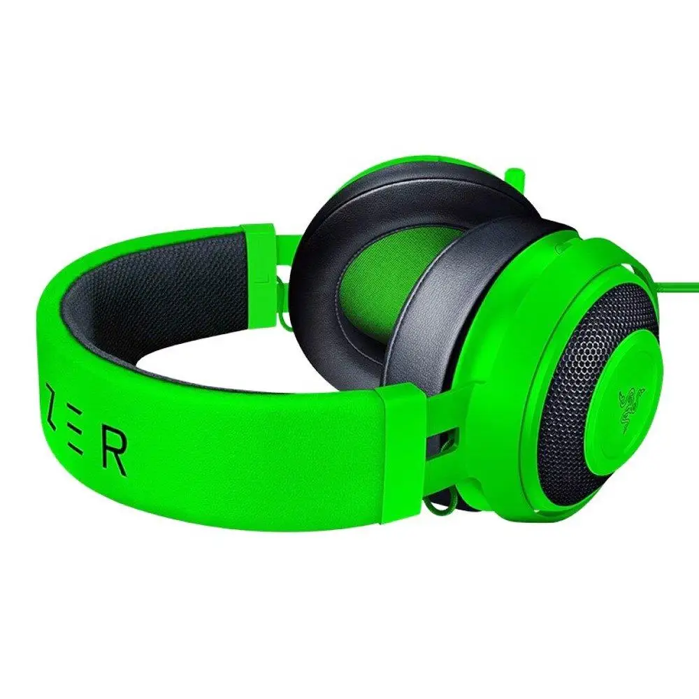 Razer Kraken версия гарнитура аналоговая игровая гарнитура с микрофоном шумоподавление подушечки для наушников для PC Gamer PS4 n-переключатель Xbox