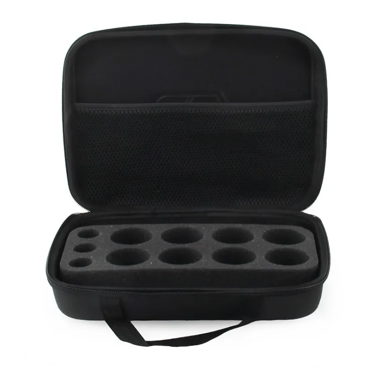 Boîte De Rangement Pour Toupies De Combat - Organisateur Portable Avec Poignée - Noir, Plastique Robuste