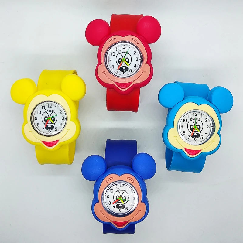 hot selling children watch for girls boys cartoon animal team waterproof digital kids watches student child gift baby clock