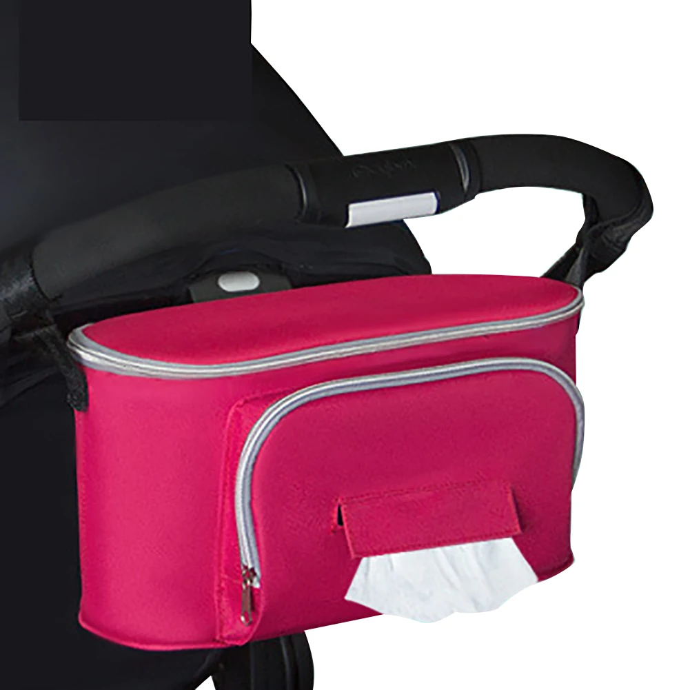 Многофункциональная коляска сумка изоляционная молния большая емкость портативный висящий уход за ребенком Мумия водонепроницаемый