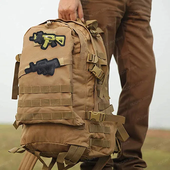 Kalashnikov Classic Tactical Embroidered Patch - I Love AK Design