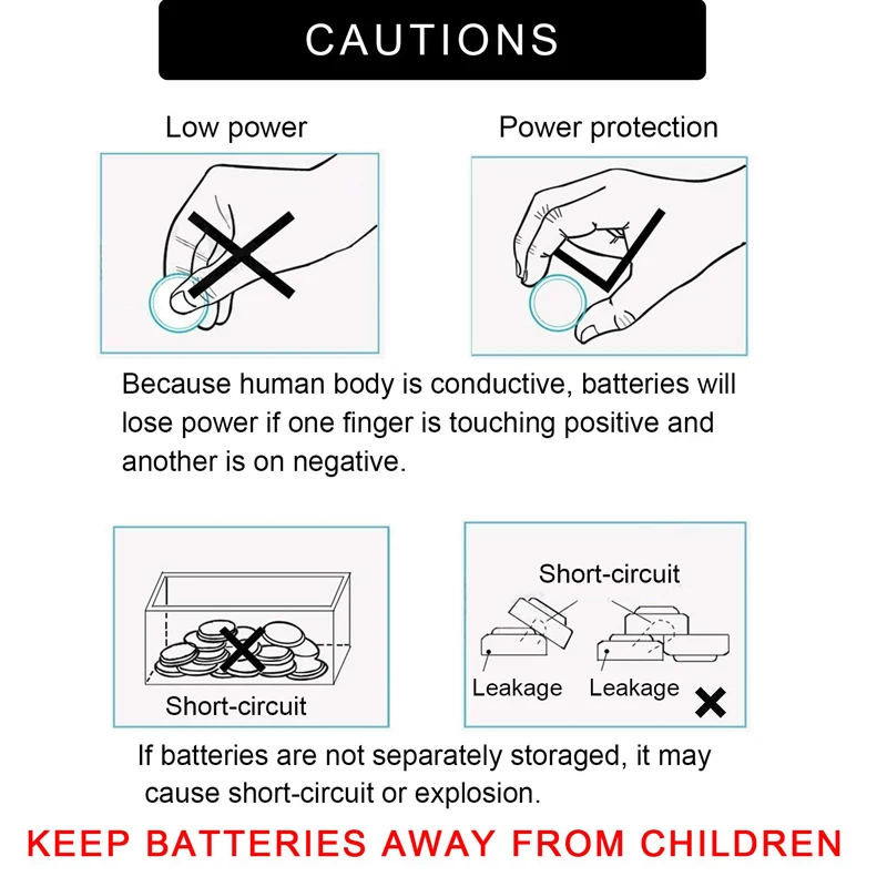 LiCB 10 Pack CR1620 3V Lithium Button Battery CR 1620 Battery for Key Fob