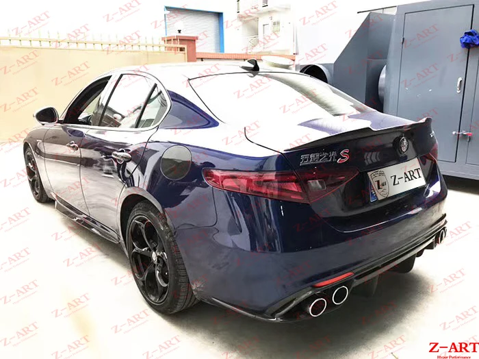 2016-2019 Z-ART для Джулия 280HP углеродное волокно aerokit тюнинг-пакет Giulia Ti Спорт |