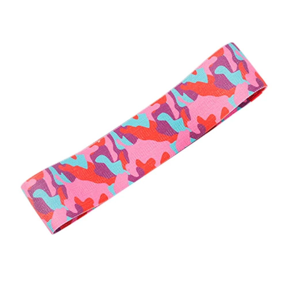Новые бедра клейкие эластичные резинки попа ремень противоскользящие для дома фитнес-Йога Спорт S66 - Цвет: camouflage pink S