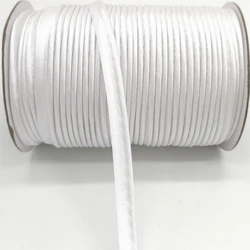 5 Yards Decorative Sewing Ribbon Cord for Fabric Crafting and DIY Projects (White)
