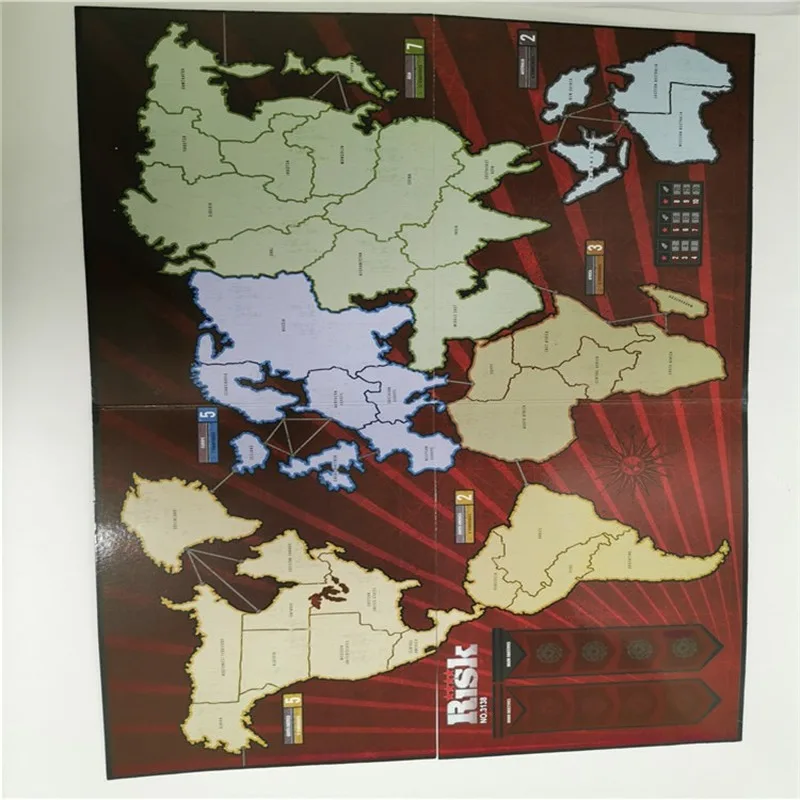  Hasbro Gaming Risk Board Stragety Table Card Game English Star Wars Transformers Adult Family Party