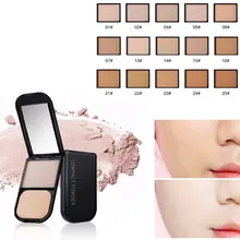 Натуральная пудра для лица, минеральная основа, контроль жирности, отбеливающий консилер, макияж для лица, Мягкая прессованная пудра для макияжа