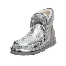 Wayneflex австралийские зимние ботинки детская обувь непромокаемые ботинки снег горный хрусталь сапоги пухлые ботинки зимние лыжные ботинки женские