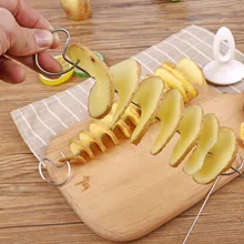 Pomme de terre coupe spirale concombre trancheuse multifonction légume Spiralizer spirale pomme de terre coupe trancheuse couteau cuisine Gadgets