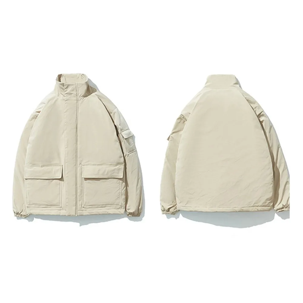 Men's Streetwear Oversize Parkas Men Thicken Warm Winter Jackets Coat Male Windbreaker Parka Winter Loose Men\'s Jacket
