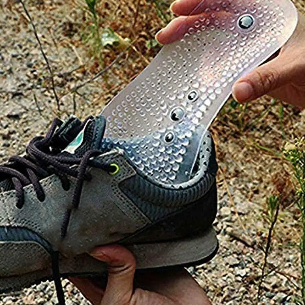 

Transparent Shoe Pad Non-Slip Gel Insole Magnet Therapy Fatigue Remove Elastic Relaxation Massage Comfort Health Care