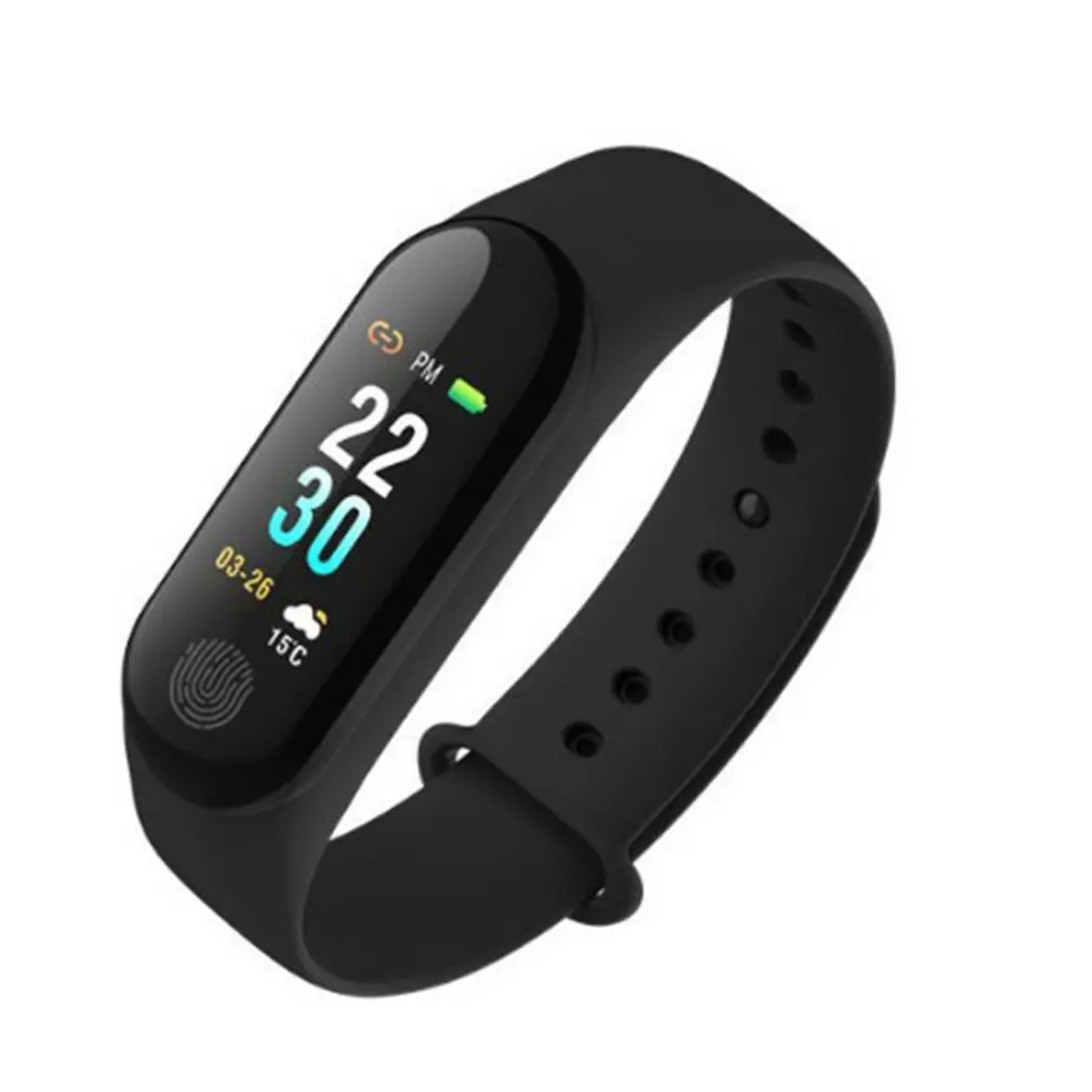 

M3plus Smart Wristband Smart Bracelet with Replacement Straps Smart Band Heart Rate Activity Fitness Tracker Smart Watch M3 Pro