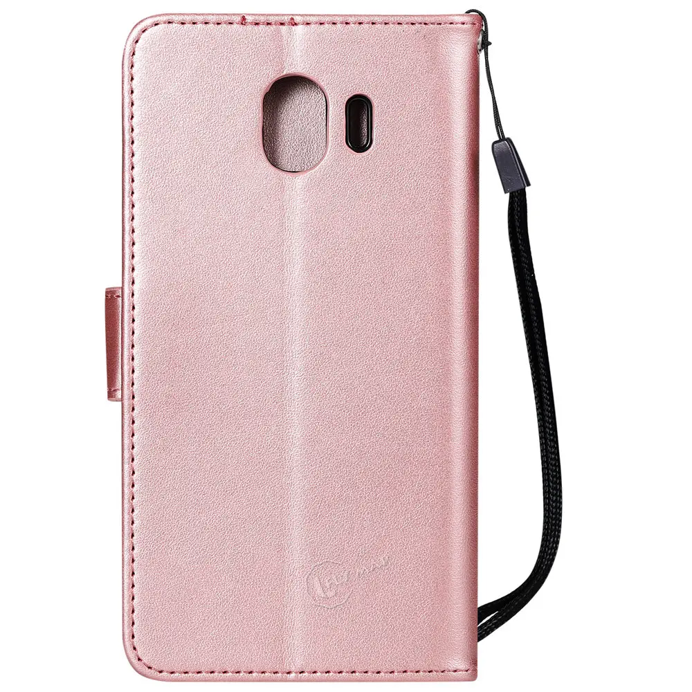 Кожаный флип-чехол с рисунком совы для samsung Galaxy J4 J 4 4J J400 J400F J400F/DS SM-J400F SM-J400F/DS SM-J400 Чехол-Бумажник для телефона