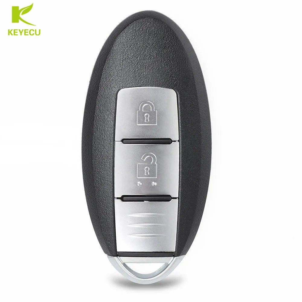 KEYECU 2 кнопки близость дистанционного Смарт брелок 433 МГц для INFINITI EQS с PCF7952A HITAG 2 46 чип TWB1G0009