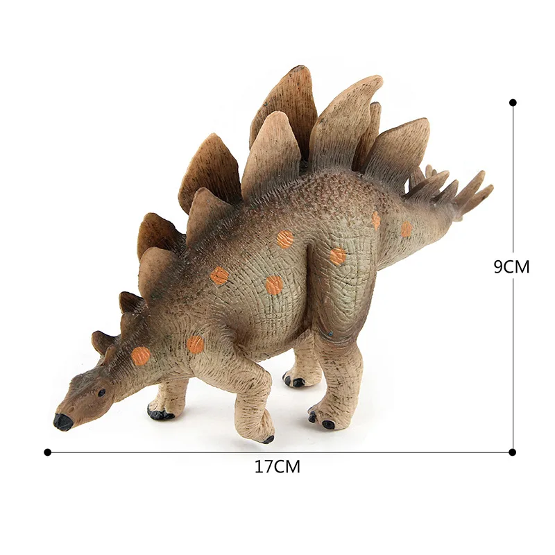 Импортные товары, большой размер, ПВХ модель динозавра Стегозавра, детская игрушка