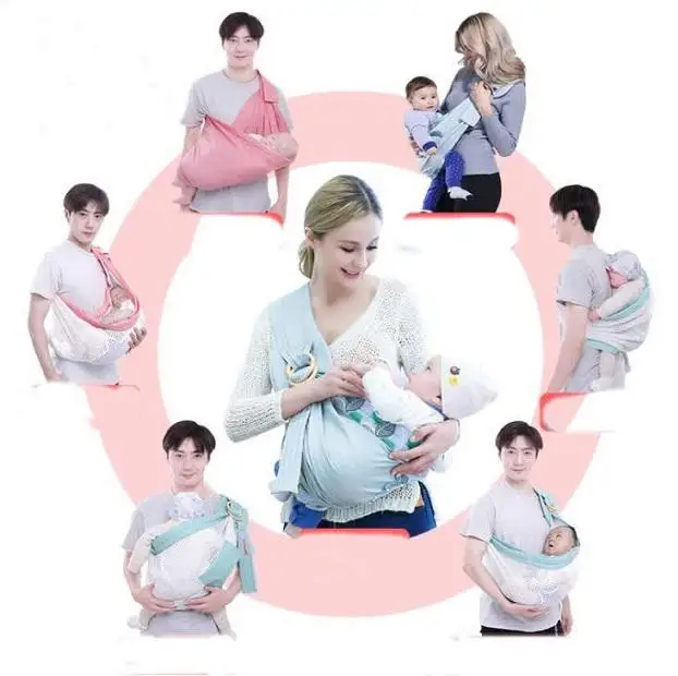 Kidlove Baby Многофункциональный горизонтальный шарф для кормления грудью Детские переноски для 4 сезонов
