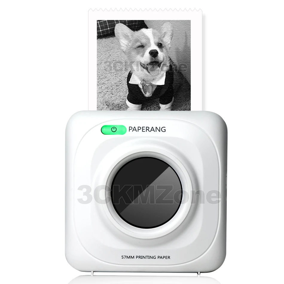 1 Printer Мини Карманный фотопринтер безчернильный Bluetooth портативный термальный фотопринтер Bluetooth USB для мобильных телефонов Android iOS ПК - Цвет: 1 Printer