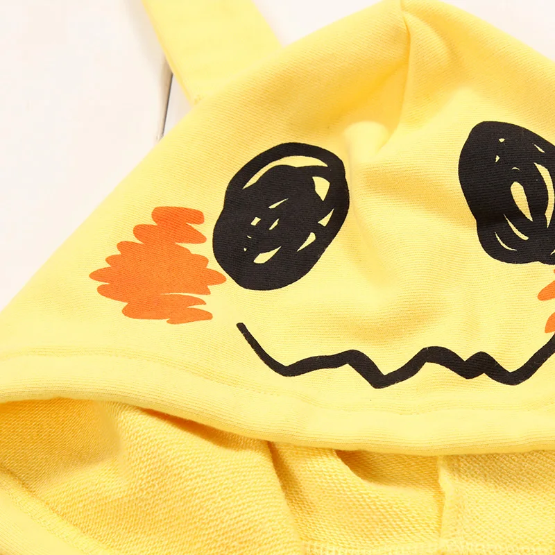 Аниме Пикачу Mimikyu косплей костюм мультфильм милый с капюшоном свитер весна осень пара с длинным рукавом повседневное пальто куртка