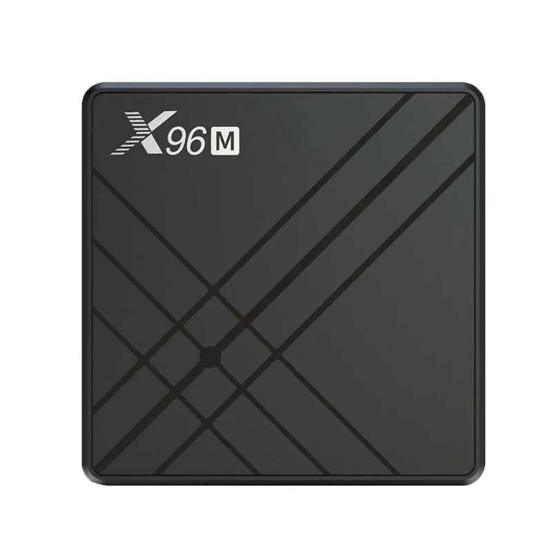 X96M Smart TV Box Android 9.0 Allwinner H603 Cortex-A53 Quad Core 64 Bit 4GB RAM/32GB ROM 2.4G WiFi Support TF Card 6K HD Media