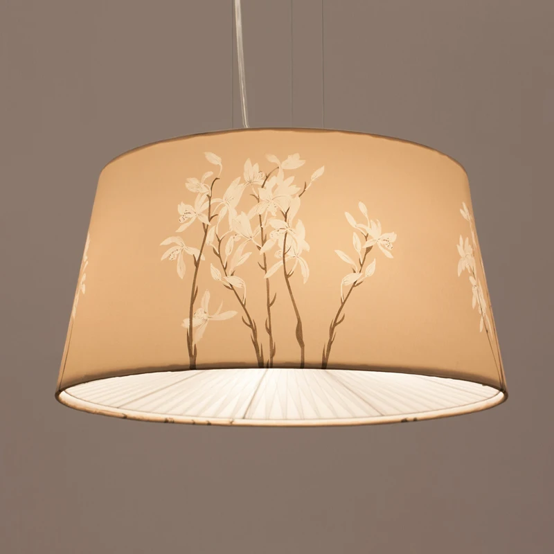 Chinese Classical Traditional Fabric Pendant Lights Kitchen Pendant Lamp Hanging Modern Restaurant Bar Deco Hanglamp Luminaria
