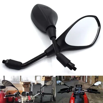 

Universal 10mm black Motorcycle Rearview Back Side View Mirrors For DUCATI MONSTER M400 M600 M620 M750 M750IE M900