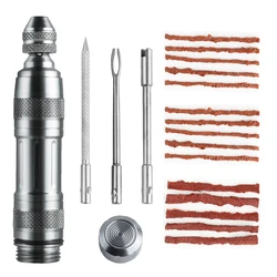 Bike Tubeless Tire Puncture Kit Scooter Motorcycle Bicycle Tyre Repair Tool With 15 PCS Stripes Outdoor Accessories