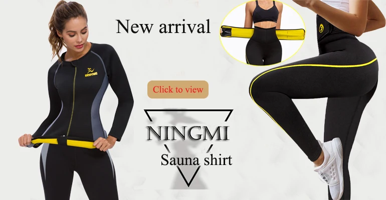 NINGMI Slimming Sauna Pants Body Shapers Legging Slimming Pants Shapewear Waist Shaper Pant for Women Wholesale Waist Trainer extreme tummy control shapewear