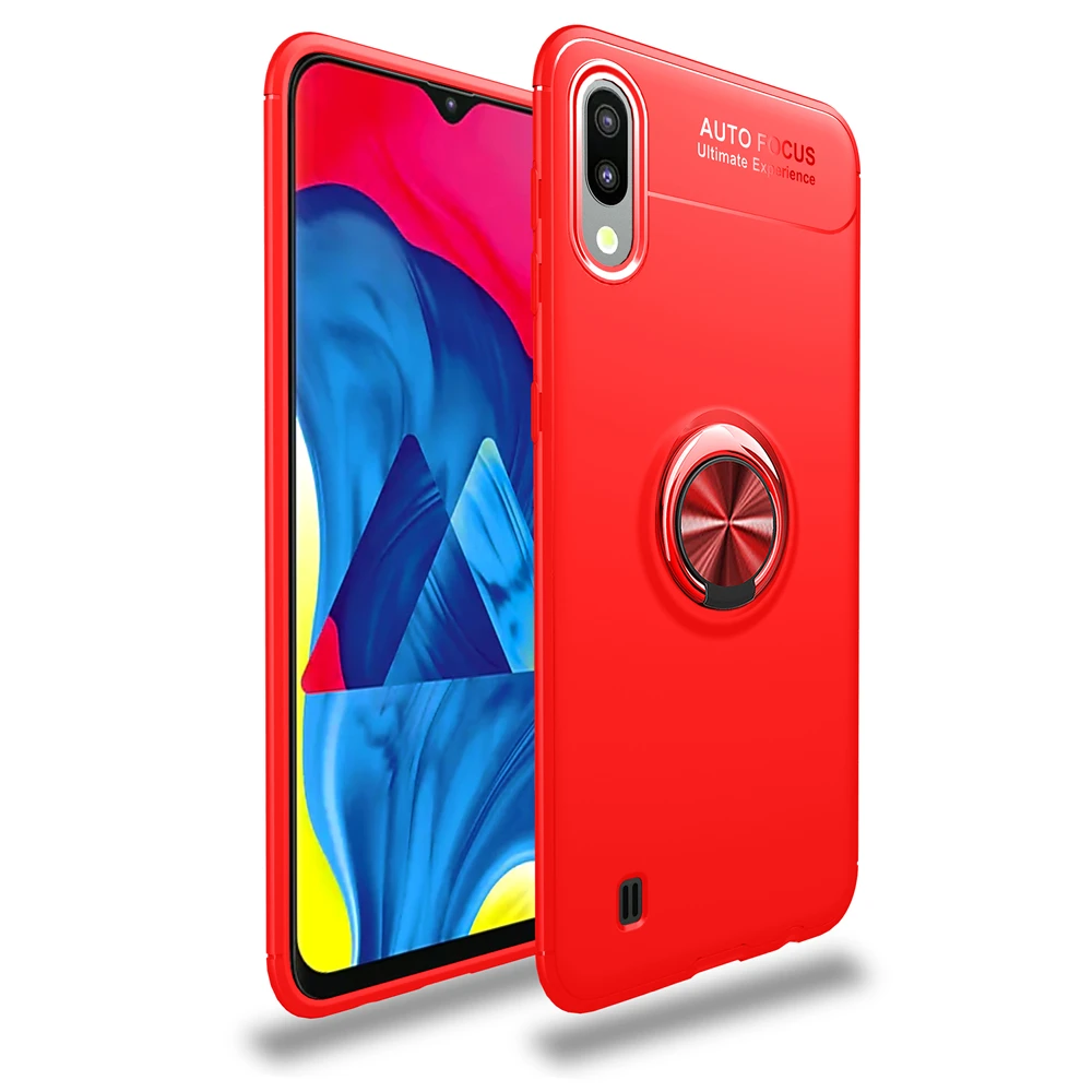 Ударопрочный чехол для samsung Galaxy M30 M30S M20 M10 силиконовый чехол из ТПУ с металлическим магнитным кольцом для samsung M 30 S 20 10 чехол с подставкой s