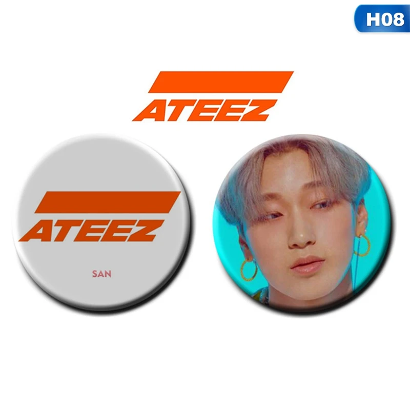 ATEEZ Brooch Badges