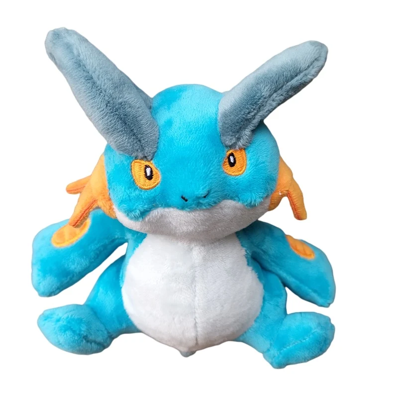 Authentic Pokemon Pikachu Series Swampert Plush Toy Stuffed Dolls 16cm Kawaii Kid Gift