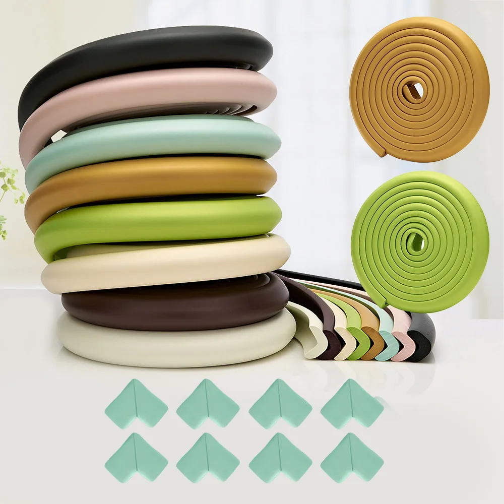 5M Baby Safety Protection Corner Kids Table Desk Furniture Corner Protection Soft Children Crash Protector Angle Protection Tape