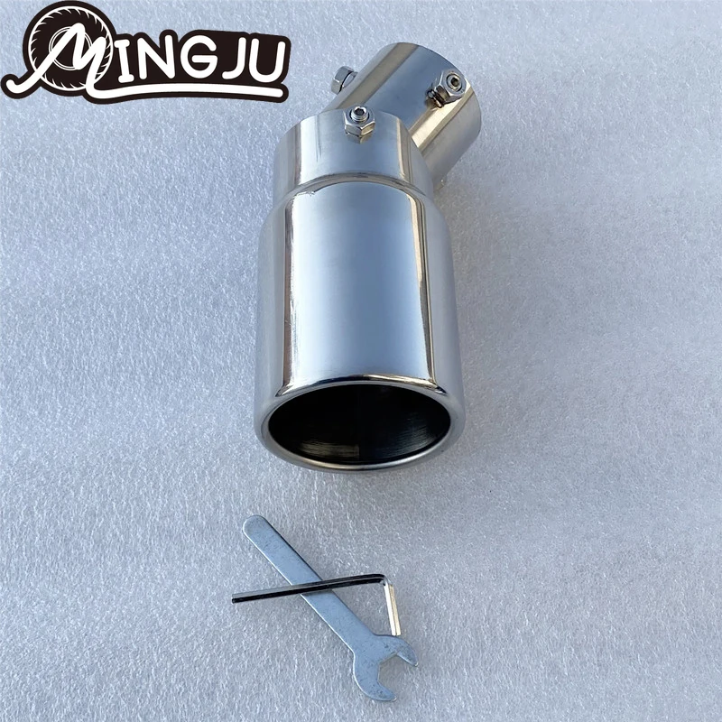 Terminale Di Scarico In Acciaio Inox Per Nissan Qashqai J11 2015-2019 - Decorazione Auto Lucida