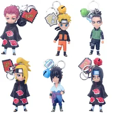 Сумка для ключей аксессуары кулон маленькие подарки Наруто-кукла 21 поколения 6-наруто Саске олень таблетки оптом