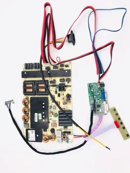 

RT2281 LCD controller board with DVI VGA with power board support LTI550HN05