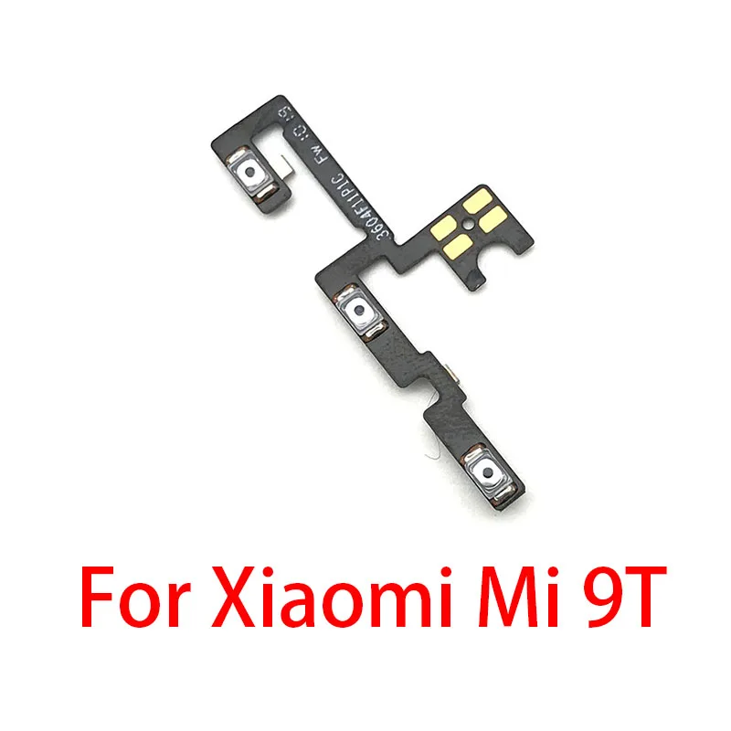 For Xiaomi Mi 9T Кнопка громкости питания гибкий ленточный кабель для Xiaomi mi A3 9T 9 Lite Red mi Go 8 7 7A S2 Note 7 K20 Pro Note 8 Pro запасные части - Цвет: For Xiaomi Mi 9T