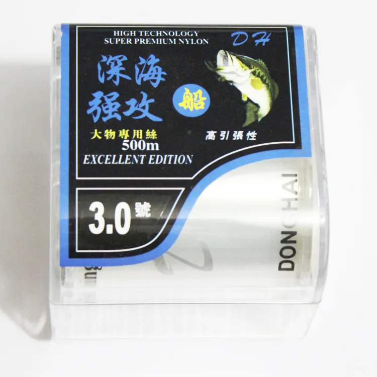 

Weihai Fishing Line Deep-Sea Storm 500 M Fishing Line Batch Strands Mainline Nylon Thread Athletic Fishing Line Fishing Gear