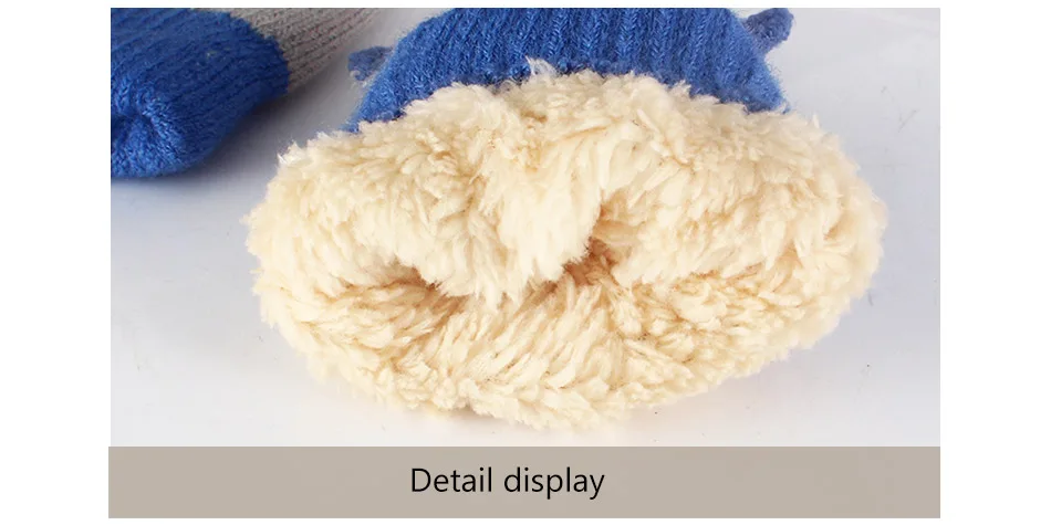 REAKIDS/Новые перчатки для малышей от 1 до 4 лет зимние вязаные шерстяные варежки для новорожденных плотные детские перчатки хлопковые детские варежки для девочек и мальчиков
