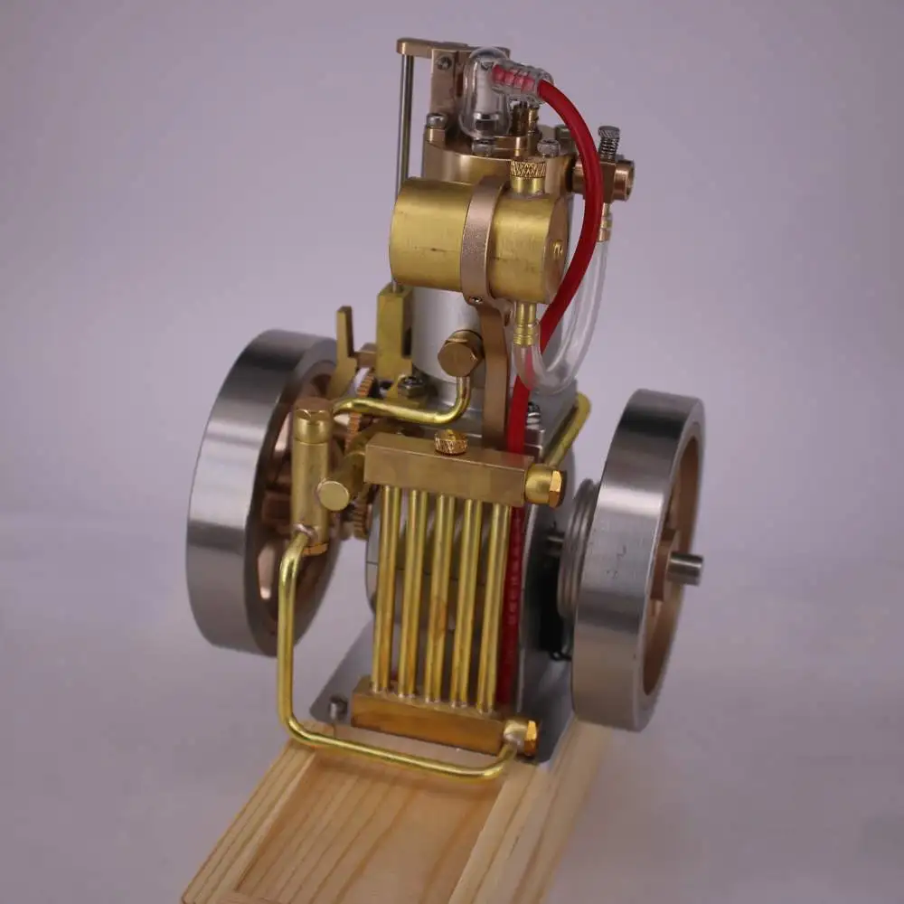 Eachine ETX Модернизированный хит Miss Gas вертикальный двигатель Стирлинг Модель двигателя водяного охлаждения цикл RC вертолеты коллекция двигателя
