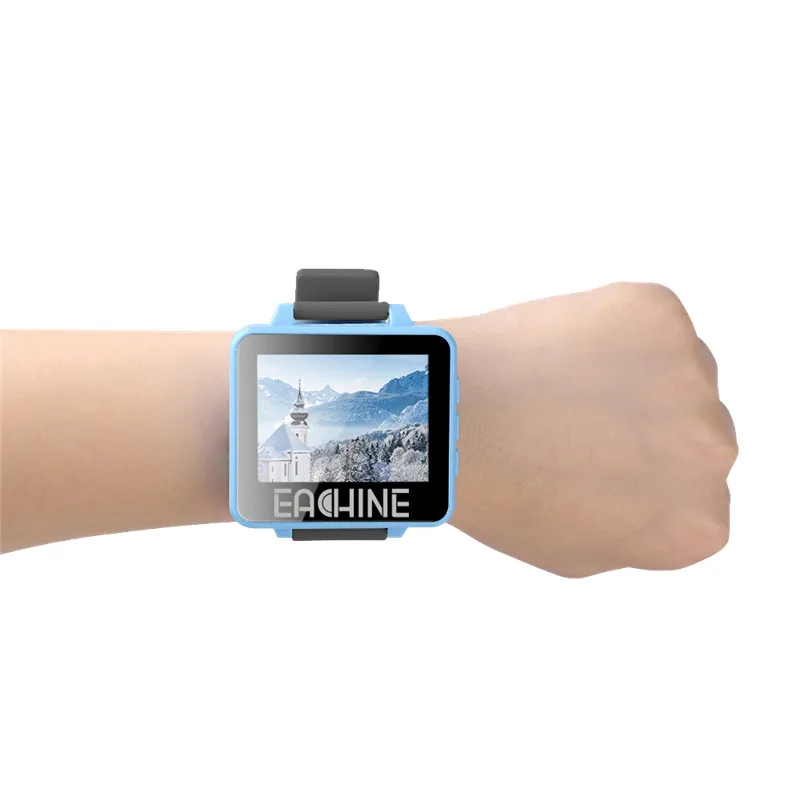 Eachine RD200 " 5,8 GHz 48CH FPV носимые часы DVRMonitor приемник OSD Поддержка AV-In для FPV RC Дрон передатчик крепление