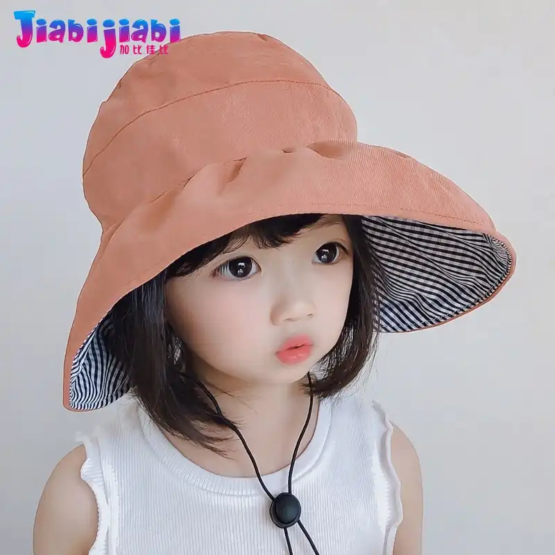 girls beach hat