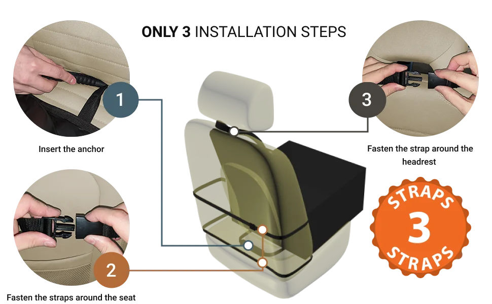 dog car booster seat